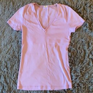 J. crew v-neck; size XS